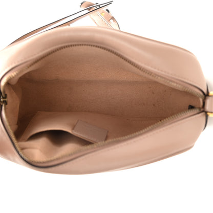 Gucci Calfskin Matelasse Small GG Marmont Chain Shoulder Bag Porcelain Rose 5 of 12