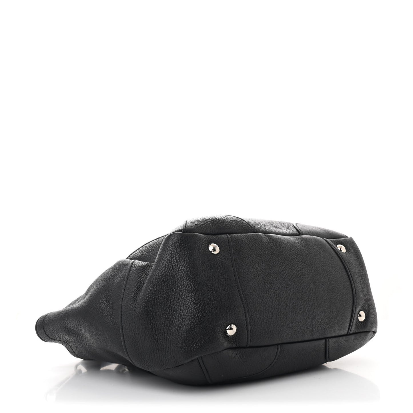 Vitello Daino Tote Black