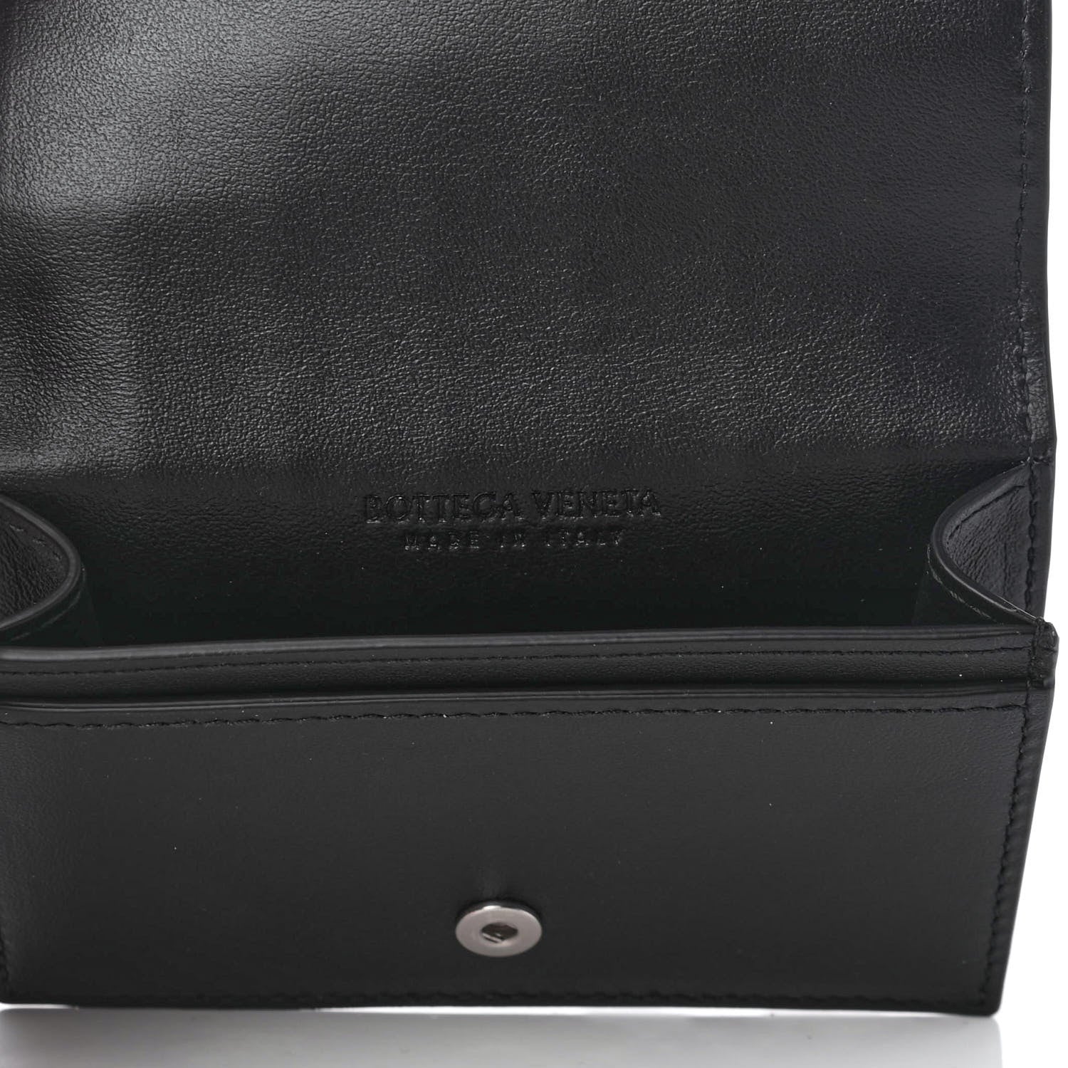 Bottega Veneta Nappa Intrecciato Card Holder Black 5 of 6