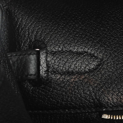 Hermes Taurillon Clemence Birkin 35 Black 21 of 24