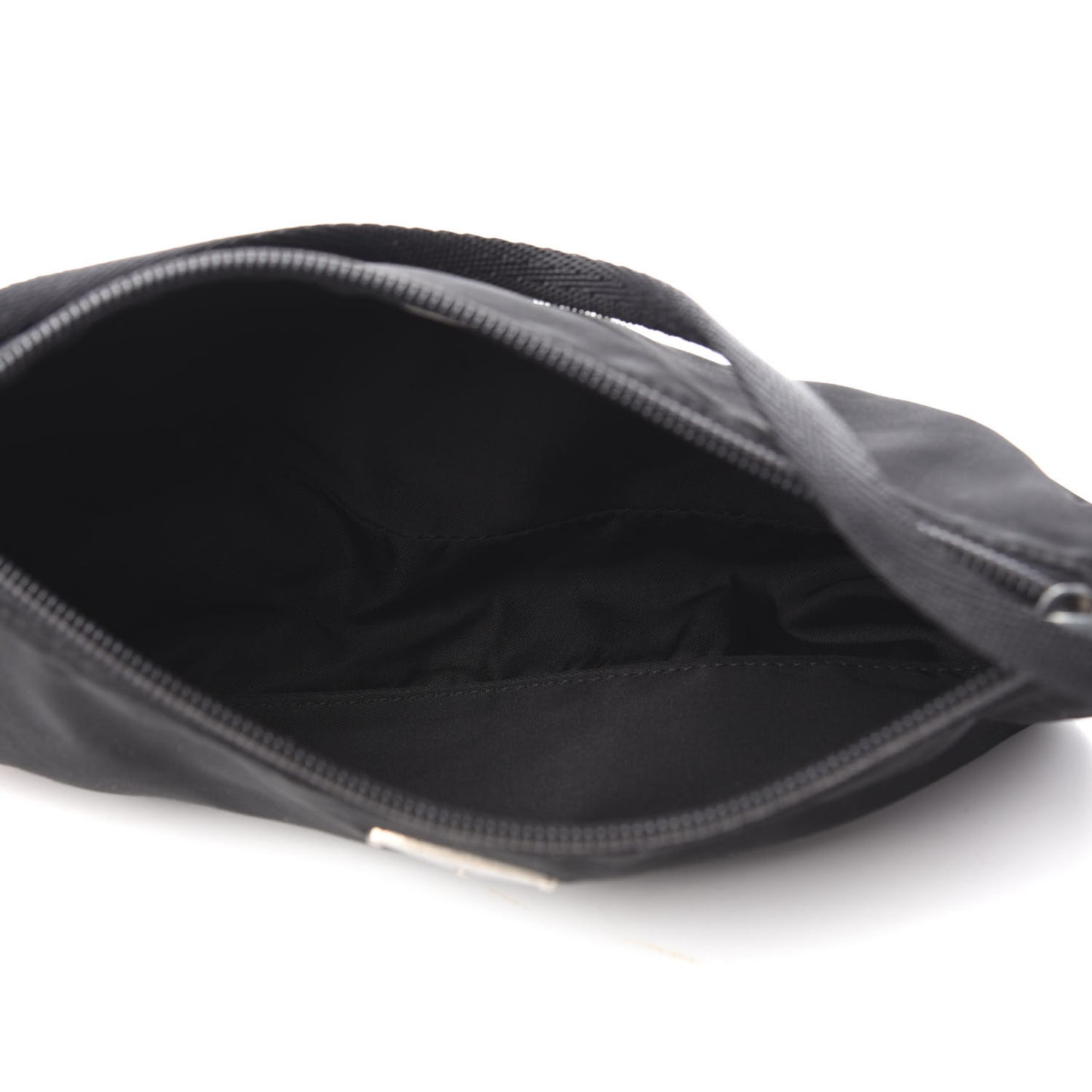 Tessuto Nylon Pochette Bag Black