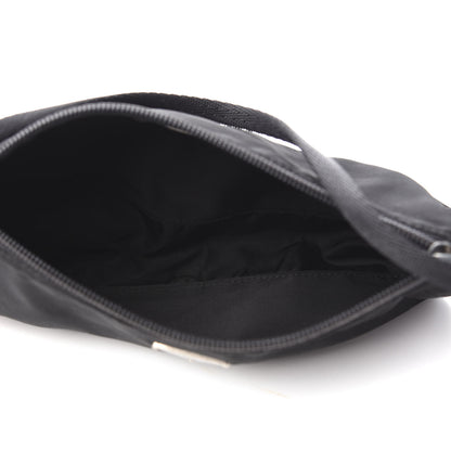 Prada Tessuto Nylon Pochette Bag Black 5 of 10