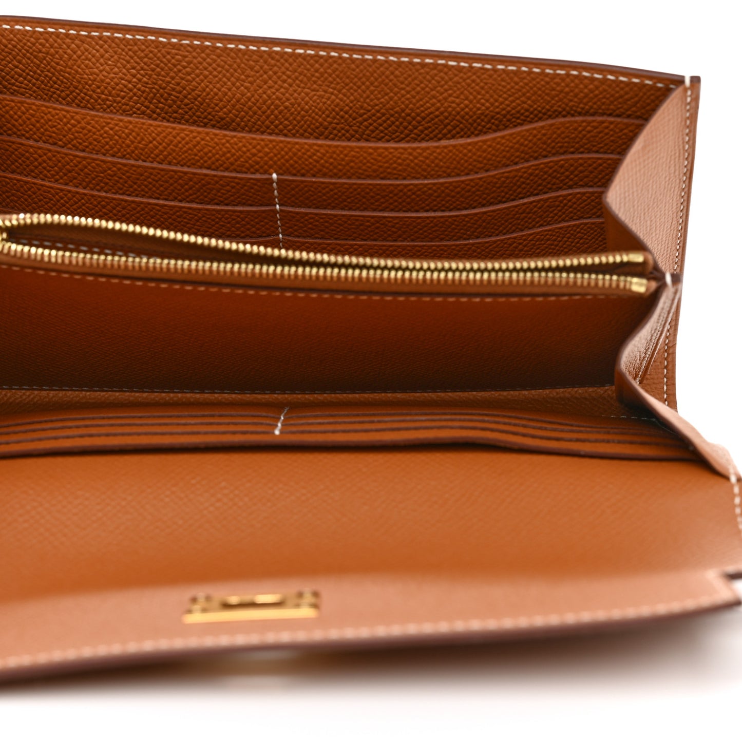 Epsom Kelly Longue Wallet Gold