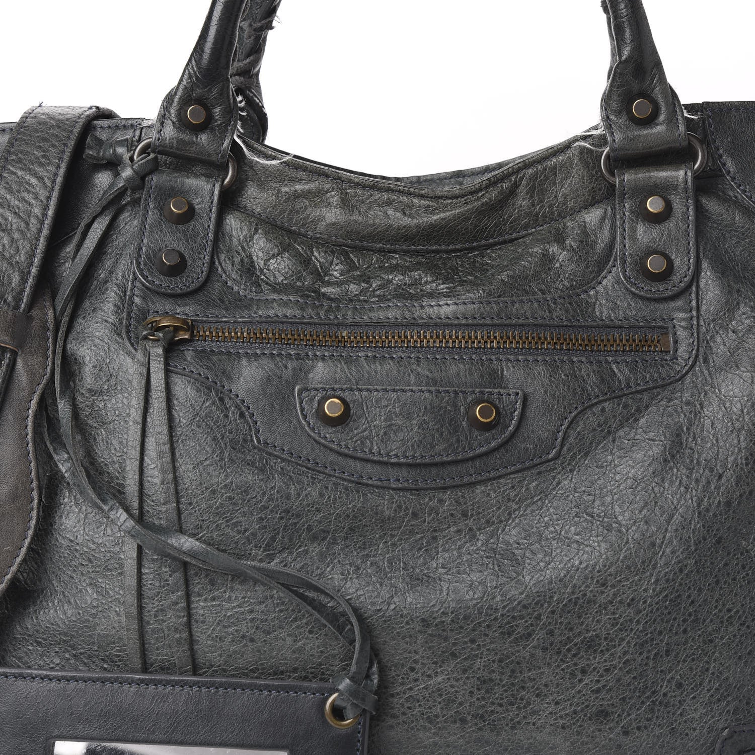 Balenciaga Agneau Classic Hardware Velo Anthracite 9 of 11