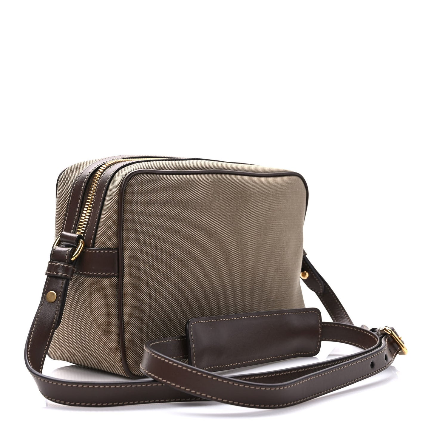 Jacquard Logo Camera Bag Corda Bruciato