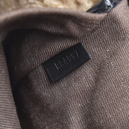 Louis Vuitton Patent Monogram Shearling Sac Thunder 7 of 12