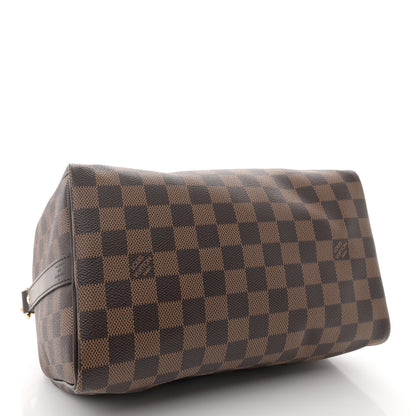 Louis Vuitton Damier Ebene Speedy Bandouliere 25 4 of 9