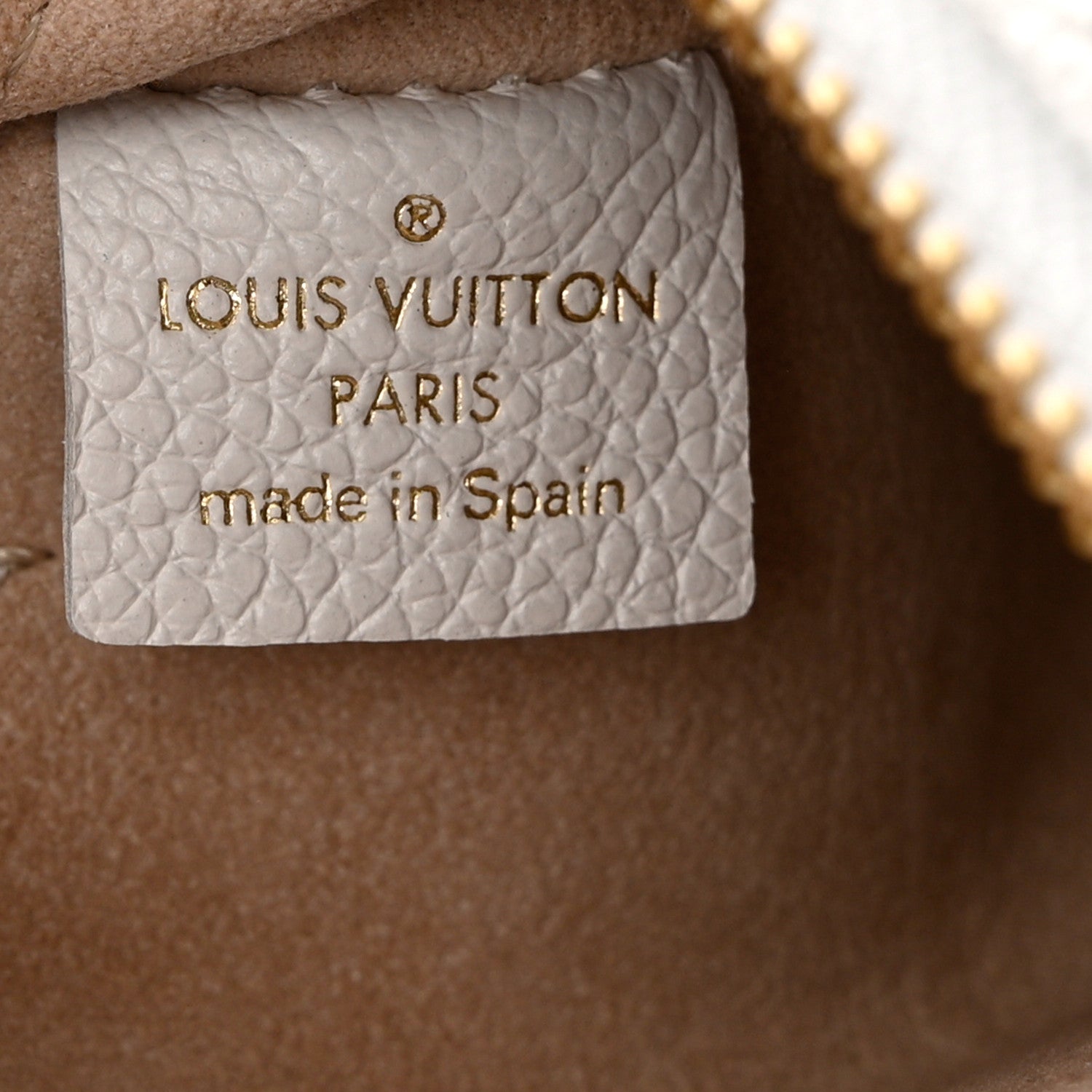 Louis Vuitton Empreinte Monogram Spring In The City Neverfull Pochette MM Kaki Beige Cream 6 of 6