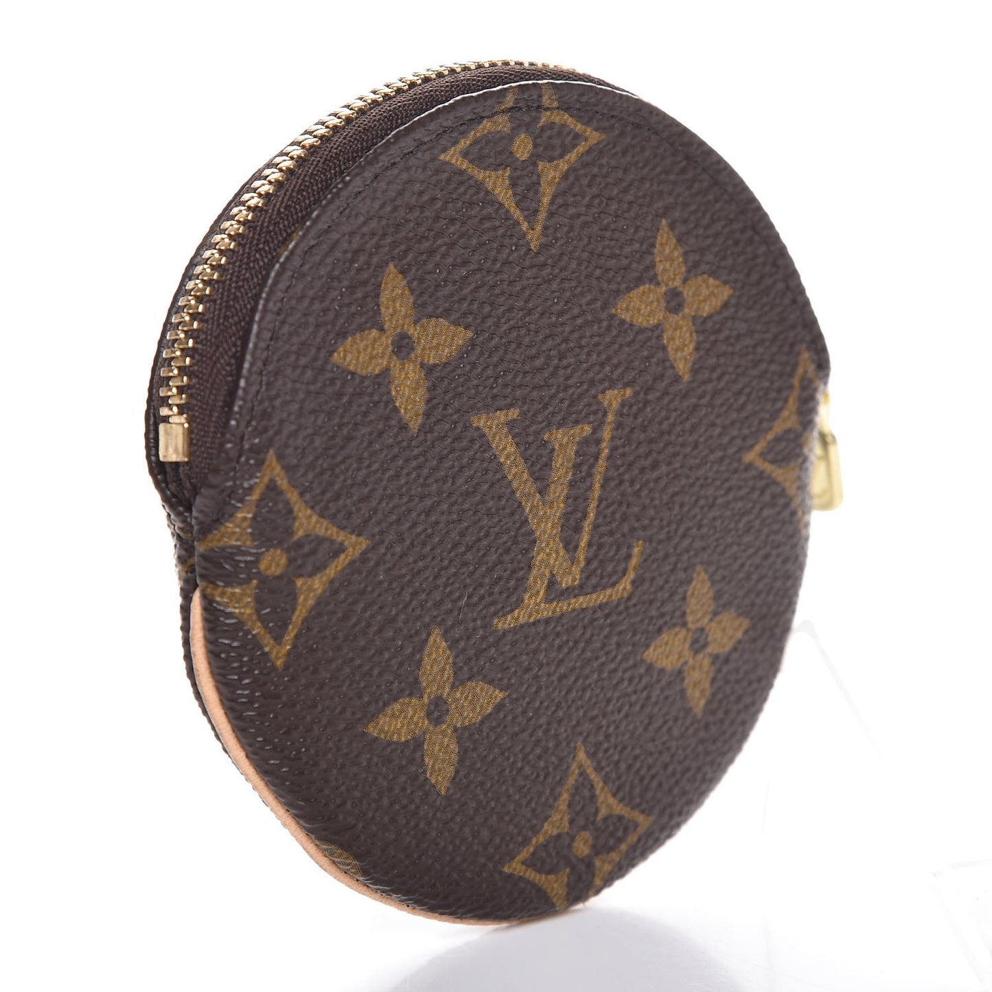 Monogram Round Coin Purse