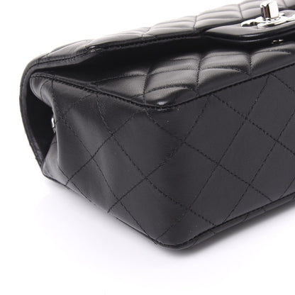 Chanel Lambskin Quilted Mini Rectangular Flap Black 5 of 10