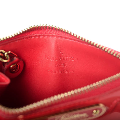 Louis Vuitton Vernis Key Pouch Rose Litchi 6 of 9