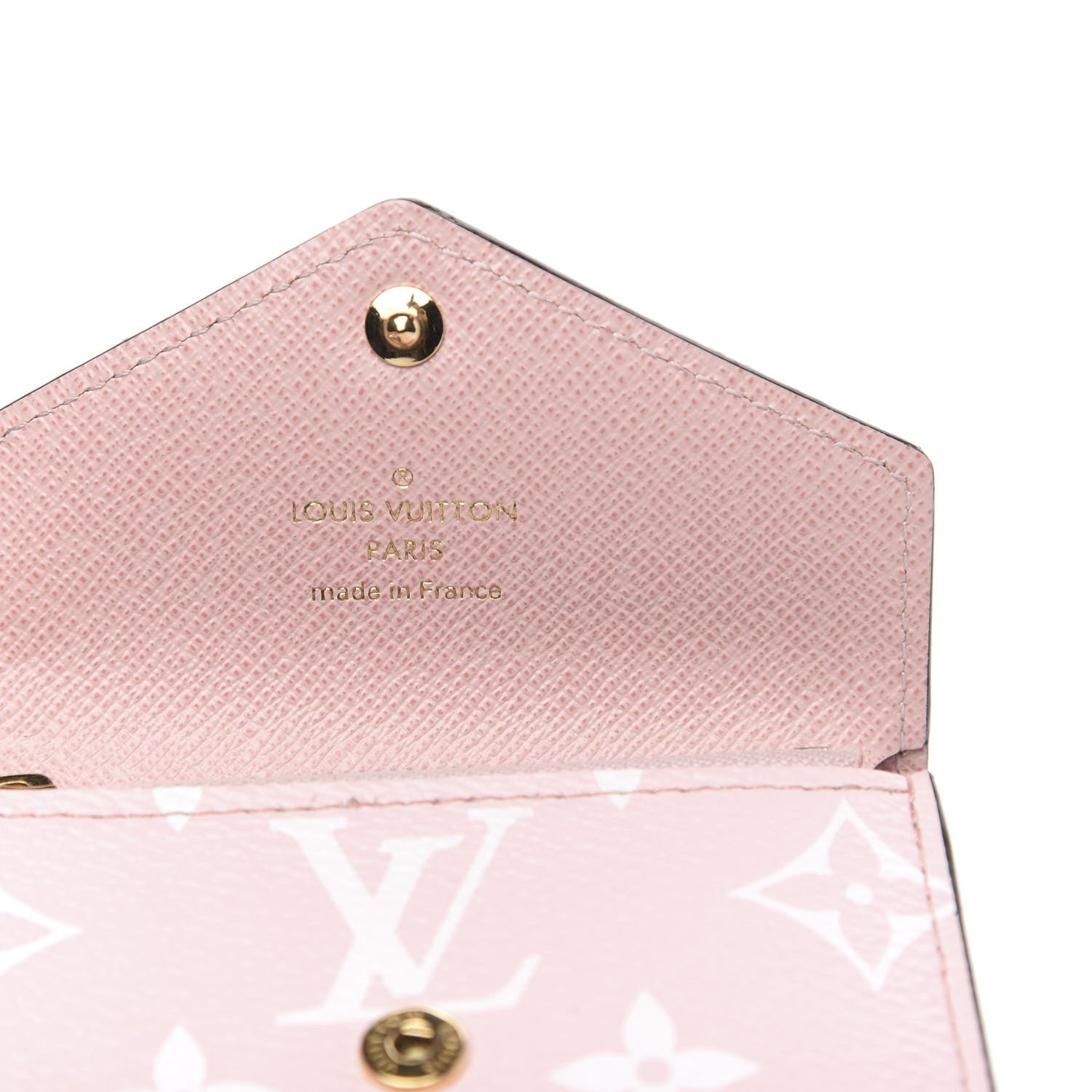 Louis Vuitton Monogram Giant Zoe Wallet Rouge Rose 6 of 7