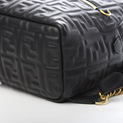 Fendi Nappa FF 1974 Embossed Mini Backpack Black 8 of 9