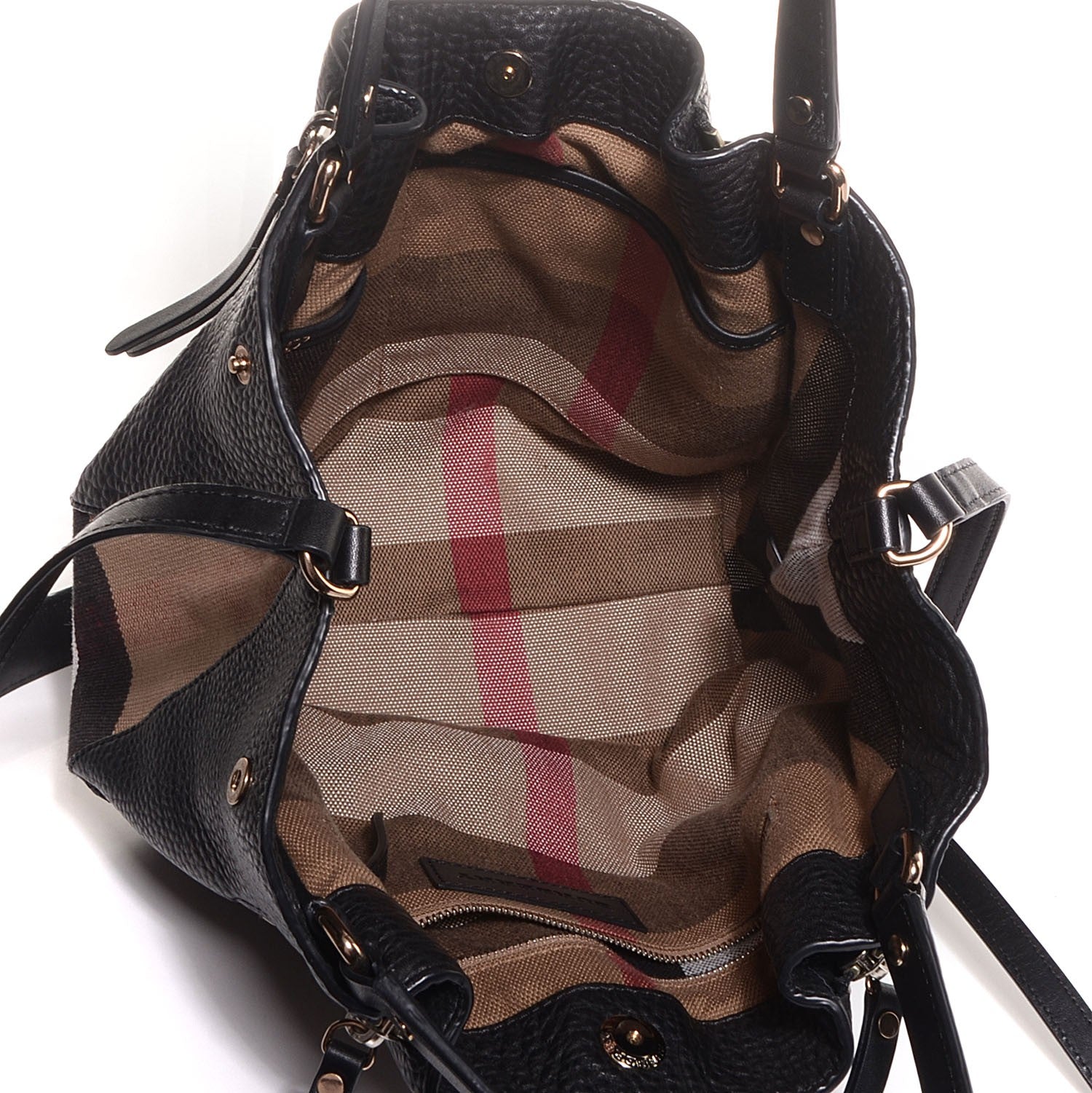 Burberry Leather Small Maidstone Satchel Black 8 of 12