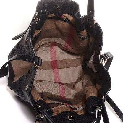 Burberry Leather Small Maidstone Satchel Black 8 of 12