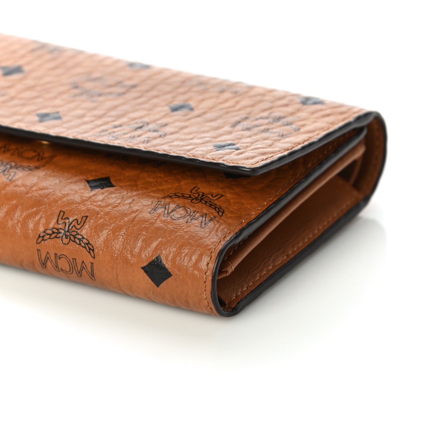 Visetos Trifold Wallet Cognac