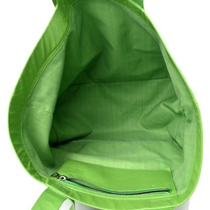 Loewe Paper Calfskin Fold Shopper Tote Bright Apple 5 of 12