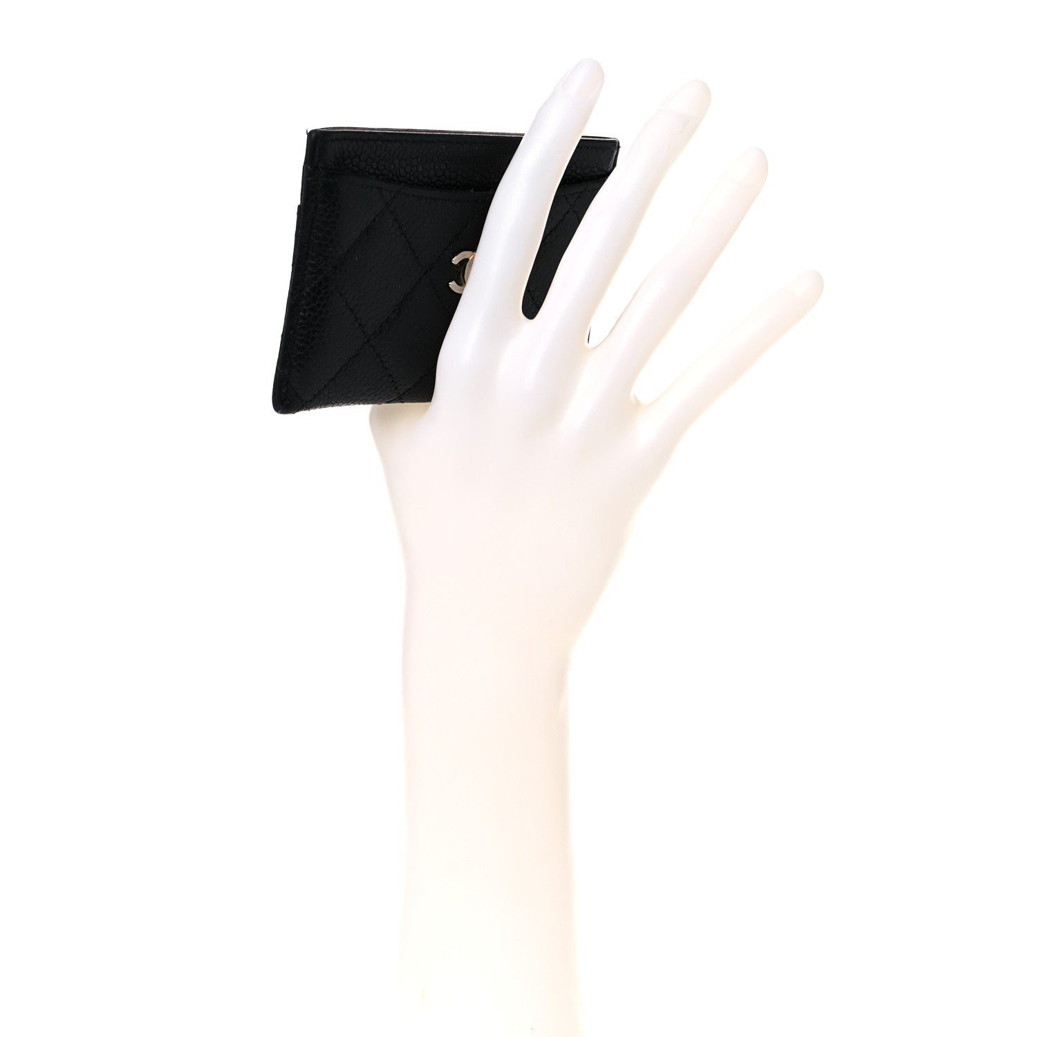 Chanel Caviar Quilted Card Holder Black 2 of 9