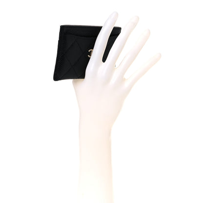 Chanel Caviar Quilted Card Holder Black 2 of 9