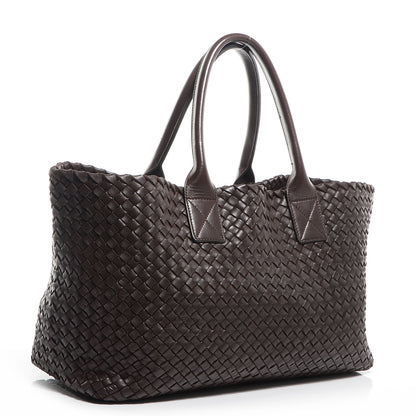 Bottega Veneta Nappa Intrecciato Medium Cabat Ebano 3 of 9