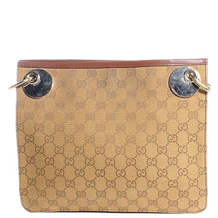 Gucci Monogram Eclipse Messenger Bag 1 of 8