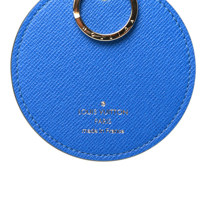 Louis Vuitton Monogram 2019 Christmas Animation Venice Bag Charm Key Ring Blue 4 of 5