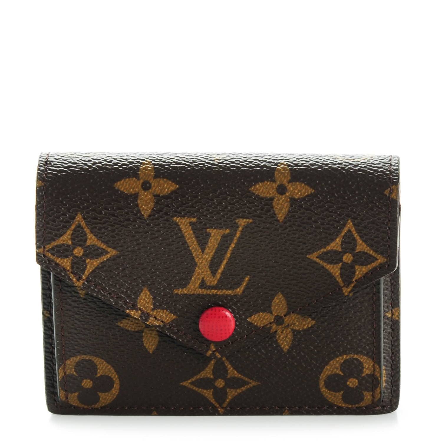 Louis Vuitton Monogram Compact Marie Wallet Rouge 1 of 7