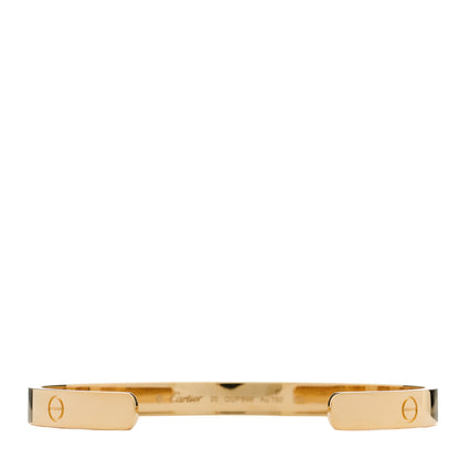 Cartier 18K Yellow Gold LOVE Cuff Bracelet 20 2 of 4