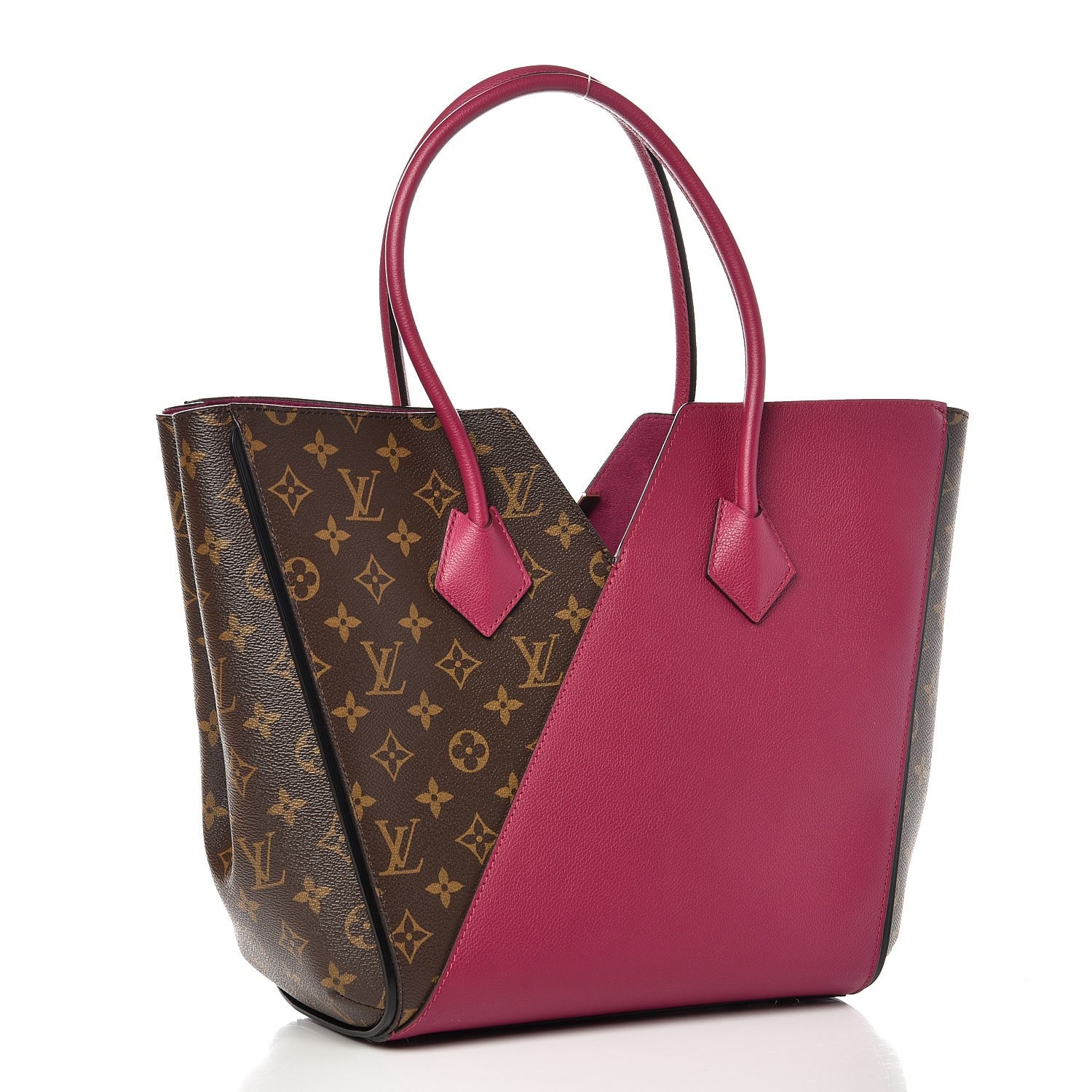 Louis Vuitton Calfskin Monogram Kimono Tote Aurore 3 of 7