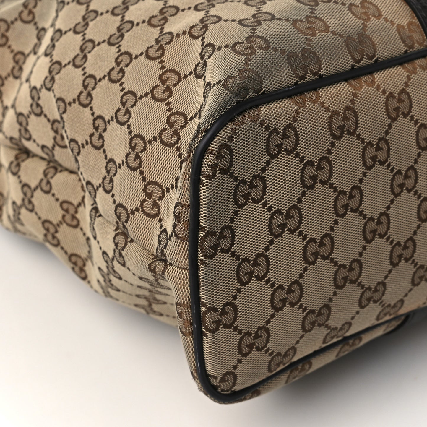 GG Monogram Large Joy Tote Bag Dark Brown