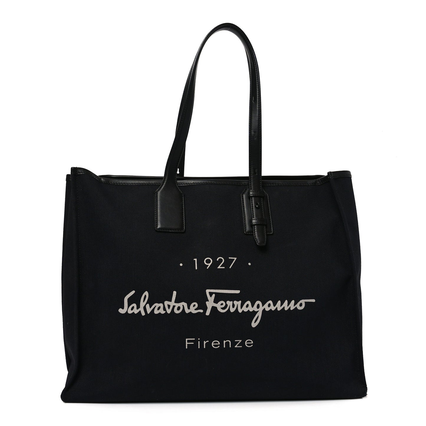Canvas 1927 Signature Tote Black