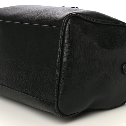 Versace Saffiano Calfskin Palazzo Duffle Bag Black 12 of 19
