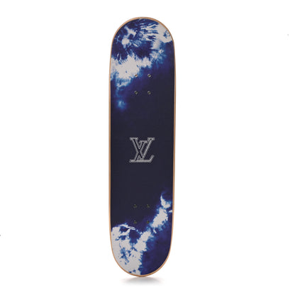 Louis Vuitton Monogram Bandana Maple Wood Skateboard Blue 1 of 8