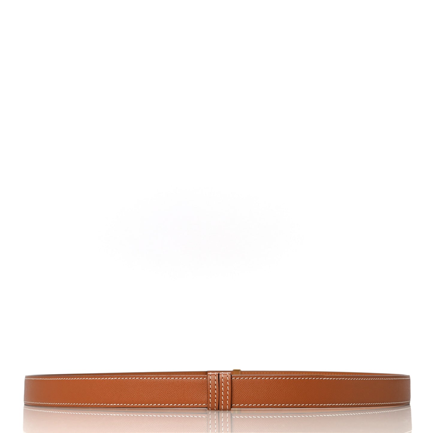 Madame Calfskin 24mm Collier De Chien Belt Gold