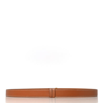 Hermes Madame Calfskin 24mm Collier De Chien Belt Gold 3 of 8