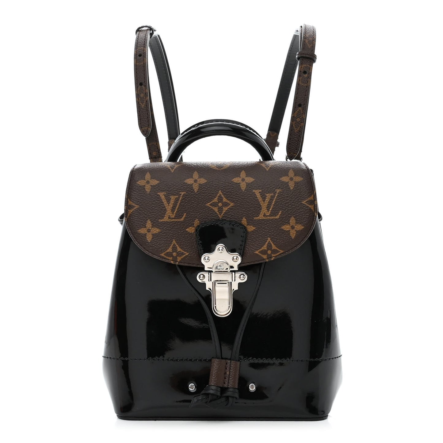 Patent Monogram Hot Springs Backpack Black