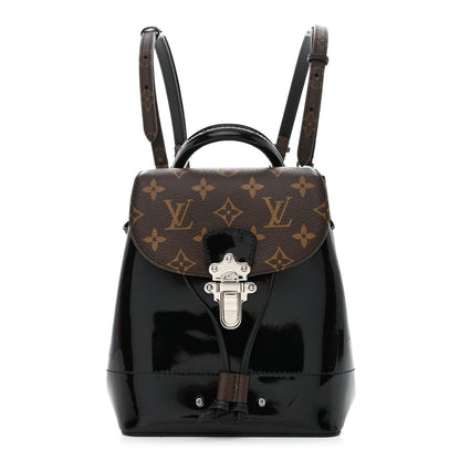 Louis Vuitton Patent Monogram Hot Springs Backpack Black 1 of 9