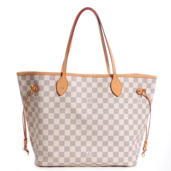 Louis Vuitton Damier Azur Neverfull MM 1 of 8