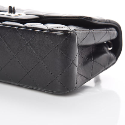 Chanel Lambskin Quilted Mini Rectangular Flap Black 6 of 10