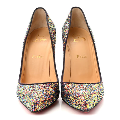 Christian Louboutin Glitter Milkyway Pigalle Follies 100 Pump 38.5 Multicolor 3 of 9