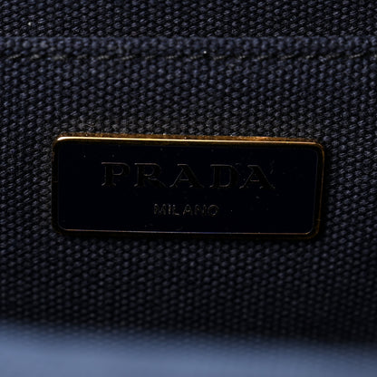 Prada Canapa Small Logo Tote Baltico 6 of 10