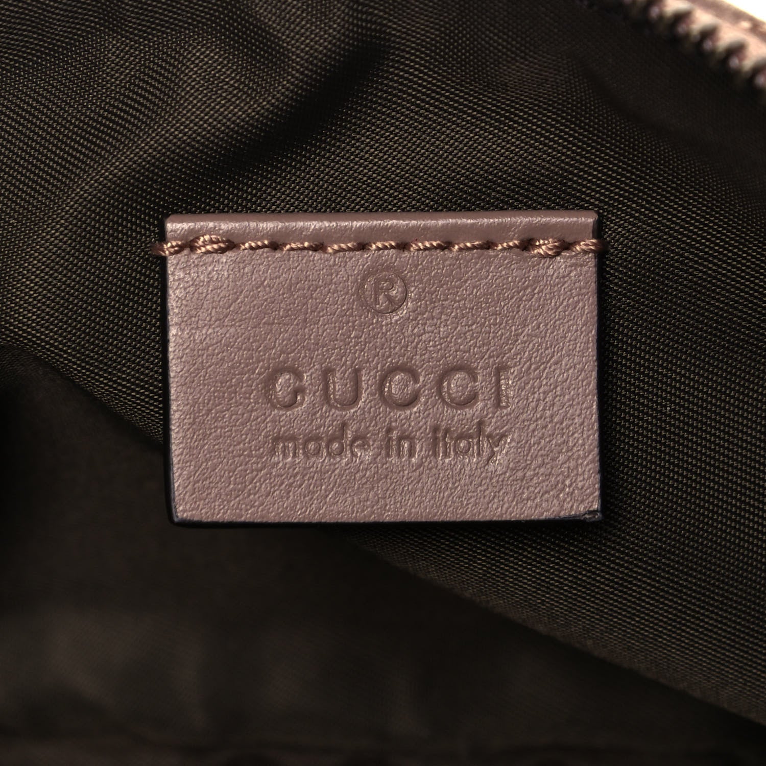 Gucci Calfskin Matelasse GG Marmont Pouch Cosmetic Case Porcelain Rose 6 of 10