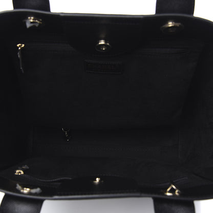 Chanel Caviar Medium Studded Deauville Tote Black 5 of 11