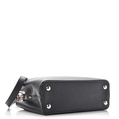 Louis Vuitton Taurillon Python Capucines BB Black 4 of 8