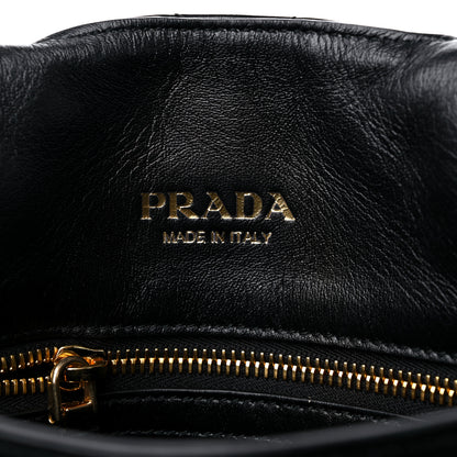 Prada Nappa Quilted Medium Dynamique Tote Black 6 of 12