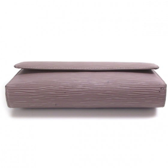 Epi Porte Tresor International Wallet LILAC
