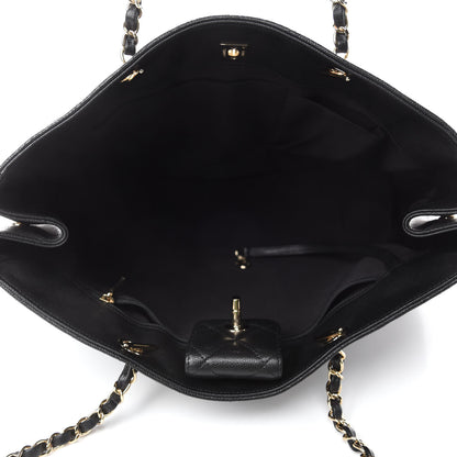 Chanel Caviar Quilted Large Classic Shopping Tote Black 5 of 10