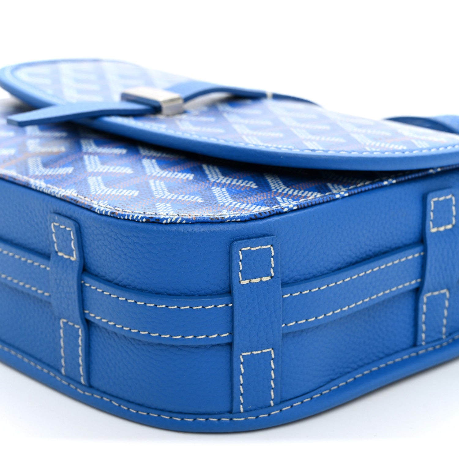 Goyard Goyardine Belvedere II PM Messenger Bag Sky Blue 8 of 8