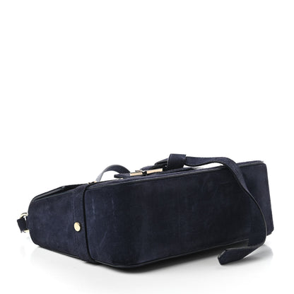 Jimmy Choo Suede Small Lexie Crossbody Blue 4 of 10