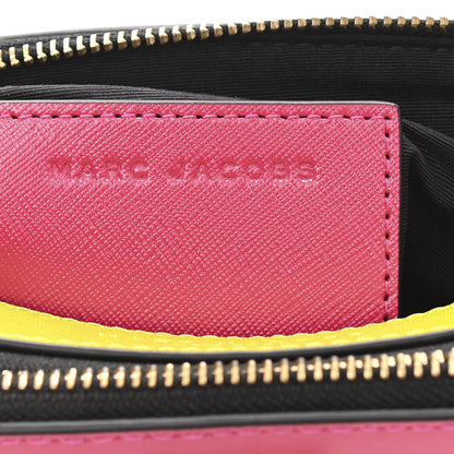 Marc Jacobs Saffiano Small Snapshot Camera Bag Hibiscus Multicolor 7 of 11